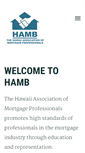 Mobile Screenshot of hamb.org